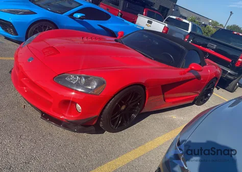 2003 Dodge Viper Srt-10 z USA, uszkodzony, nr VIN 1B3JR65Z63V501617